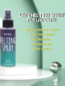 Ace Melting Spray – 强力定型喷雾，适用于蕾丝假发，速干定型喷雾，自然定型，无残留 - 120毫升 - 查看 3