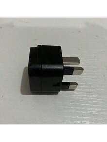 محول قابس من الولايات المتحدة إلى المملكة المتحدة، محول سفر من 2/3 شوكة أمريكية إلى 3 شوكات، محول من الولايات المتحدة إلى المملكة المتحدة، محول طاقة مؤرض من الولايات المتحدة وكندا والمكسيك واليابان إلى المملكة المتحدة (1 حزمة باللون الأبيض)