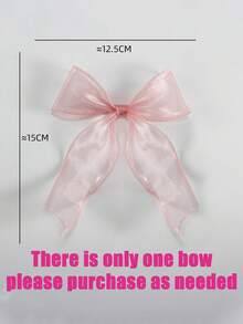 1个粉色珍珠丝带花环，透明蝴蝶结悬挂装饰，适用于春季、婚礼、婴儿派对、圣诞节、万圣节、母亲节、壁炉、浪漫家居装饰、房间装饰、花园装饰、婚礼装饰、家居装饰、节日派对丝带、生日派对、秋冬季装饰 - 彩色 - 查看 12