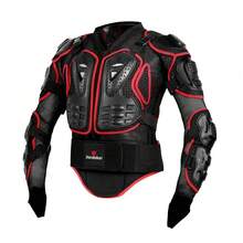 CE Certified Motorcycle Body Armor, Motorcycle Off-Road Chest & Back Protector, Motorcycle Riding Protective Gear - Red - View 16