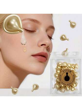 Cápsula de esencia hidratante con retinol, que contiene colágeno hidrolizado y esencia de nicotinamida (0.5gx30 cápsulas)/bolsa - 1 bolsa