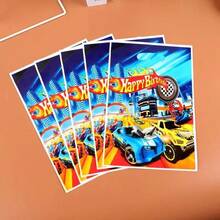 10 pièces Sacs cadeaux thème course automobile, sacs cadeaux pour fête d'anniversaire, décorations de fête, sacs surprises en plastique, sacs cadeaux nacrés, fournitures d'emballage pour fête d'anniversaire