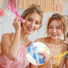 粉色发梳套装 - 宽齿梳、细齿梳、尖尾梳和双头梳，男女通用，美发工具，美发用品，旅行必备，旅行，理发师，发型师，理发师配件，情人节，美发用品，发型师，理发店，沙龙，度假必备，美发产品，理发店，情人节礼物，女士旅行必备，发型师工具 - 黃色 - 查看 6