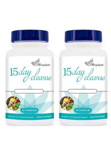 [Weight Loss Products]15 Day Cleanse - Gut And Colon Support | Caffeine Free | Advanced Formula With Cascara Sagrada, & Psyllium Husk | 1 Bottle Of 30 Capsules - 2PCS - 查看 8