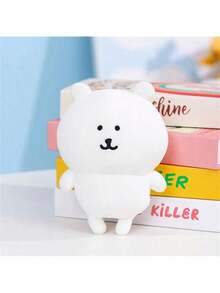 Miniso Joke Bear Genuine Peripheral Plush Basic Style Standing Doll Cartoon Cute Birthday Gift - White - View 1