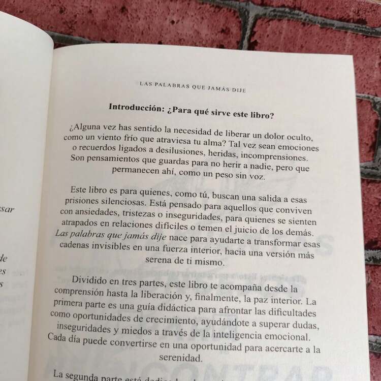 Las palabras que jamas dije, Isabelle Miumiu, emociones no expresadas, psicología, autoayuda - Libro único - Añade 3