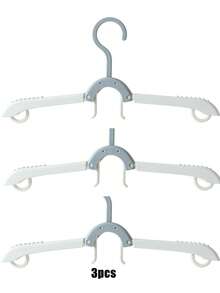 Foldable Travel Clothes Hanger, Essential Folding Drying Rack - Multipurpose Portable Clothes Hanger For Suitcase, Dorm, School And Hotel, Can Hang Clothes/Jackets/Laundry Bag - Multicolor - View 14