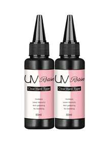 80ml/160ml/240ml/320ml/400ml -UV Resin Starter Kit For DIY Jewelry - Clear, Low Viscosity, No Shrinkage - Ideal For Pendants, Earrings & Bracelets