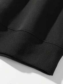 Men Zip-Up Hoodies - Black - View 6