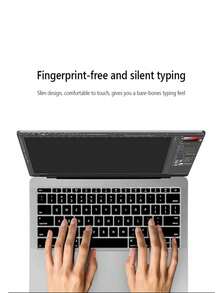 1 件黑色键盘保护膜，适用于 MacBook ISO 布局（欧洲版），电子产品，办公用品，电脑配件，屏幕保护膜