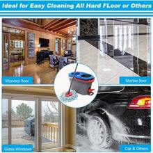 2 Pack Spin Mop Replacement Heads, Microfiber Refill Pads Compatible With 2-Tank RinseClean System, Triangle Mop Heads For Hard Floor Cleaning - 8 件裝 - 查看 7