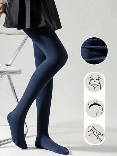 سراويل ضيقة مرنة عالية الجودة مبطنة بالفليس ذات لون أحادي للنساء، دافئة وشاملة للارتداء في الأماكن الداخلية والخارجية والملابس اليومية، مناسبة لمناسبات وعيد الميلاد والهالوين، هدية للصديقة