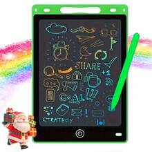 8.5 Inch LCD Writing Tablet, Drawing Board, Doodle Pad, Family Puzzle Toy, Handwriting Board, Colorful Scribble Pad, Message Board, One-Click Erase, Reusable, Ideal As Children's Gift, Learning Supplies, Birthday, Halloween, Christmas Gift, Suitable For 3-8 Years Old Kids