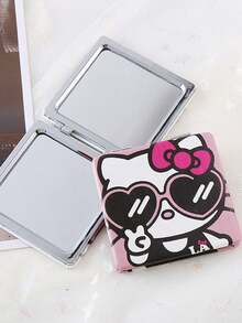 Sanrio Hello Kitty Spiegel Anime Charaktere Kitty Katze Schminktisch (unterschiedliche Chargen mit Farbunterschieden)