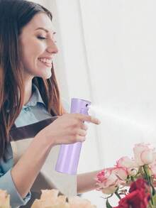 Customized Name Spray, Clear PET Refillable Travel Spray Bottle, Multi-Purpose Fine Mist Spray Bottle For Travel And Business Trip, Makeup Remover Dispenser, Reusable Hair Spray Bottle, Continuous Water Mister, For Hair Styling, Cleaning, Plants, Facial Moisturizing Travel Essentials Vacation Holiday Travel Bottles - Multicolor - View 3