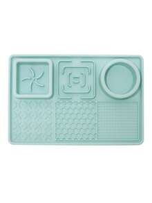 Silicone Non-Slip, Waterproof, Easy To Clean, Multi-Function Suction Cup Pet Bowl, Anti-Spill, Cat & Dog Food Dish