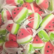 1pc - [2025 New Model] Soft Watermelon Squeeze Toy, Realistic Watermelon Slice Texture, Cool And Squishy, Creative Fruit Stress Relief Toy, Perfect Gift - Multicolor - View 4