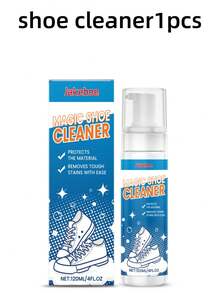 1 pieza Limpiador de zapatos Jakehoe, Agente de limpieza en seco para zapatos blancos, Agente de limpieza de superficie portátil para eliminar el amarillamiento, la suciedad y la oxidación, Limpiador de zapatos, Limpiador de zapatos deportivos blancos, Limpiador de espuma sin agua para zapatos deportivos, Limpiador de zapatos blancos, botas, lona, PU, tela, etc. Juego de limpieza de zapatos