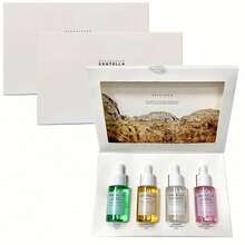 Set de cuidado de la piel de Centella Asiática de Madagascar- Esencia + Aceite Limpiador + Leche Limpiadora- Caja básica de cuidado de la piel, set de regalo, regalo para mujer