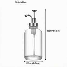 4PCS Coffee Bar Accessories, Coffee Syrup Dispenser, Glass Syrup Bottle With Pump, Suitable For Coffee Shop, Home, Company, Kitchen Use