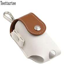 Teettartee 紧凑型高尔夫球袋，PU皮革高尔夫球包，多功能高尔夫腰包，便携式高尔夫球保护器，户外腰挂高尔夫钥匙扣，紧凑型迷你高尔夫球袋，PU皮革高尔夫钥匙扣，迷你高尔夫球袋，腰包，小球袋配件