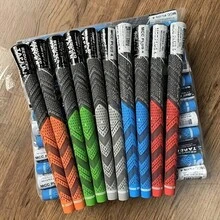 PRIDE Golf Grip MCC Plus4 Gray Blue Green Orange Red Standard Midsize Grip - Set Of 13 - #1 Hybrid Grip In Golf! - 紅色 - 查看 5