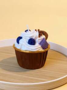 1/2/6 Nến thơm tráng miệng | Sáp đậu nành thủ công với lớp phủ chân thực | Quà tặng dễ thương cho phụ nữ, sinh nhật, đám cưới, trang trí nhà cửa - Nhiều màu - Xem 14