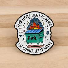 Cute Enamel Pin Lapel Pins Badges On Backpack Women's Brooch Clothes Gift Jewelry Fashion Accessories - NR8889 - Xem 1