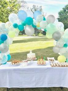 25/50/100 chiếc Kẹp bóng bay bằng nhựa tái sử dụng 4,8cm có vòng đa chức năng, thích hợp để trang trí đám cưới, sinh nhật, tiệc tùng, cổng bóng bay ngày lễ tình nhân, phụ kiện hoàn hảo cho gia đình và tiệc tùng - Nhiều màu - Xem 10