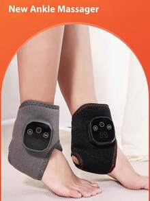 2-In-1 Hand & Wrist Massager With Electric Heating, Vibration Therapy For Tendon Sheath, Ankle Joint, Includes Ankle Massager With Smart Temperature Control And Heating Pad For Wrist And Ankle - Multicolor - View 9