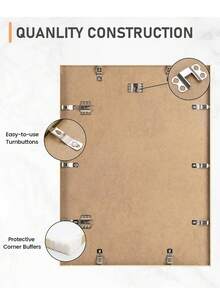 3pc Poster Frames Aluminum Gold 30x40cm 50x70cm 40x60cm Picture Photo Frame For Photo Gallery Simple With HD Plexiglass Mat, Horizontal Or Vertical Wall Mounting, For Wall Art Mounting Print Home Decor Living Room Decoration Christmas Valentine's Day Gift - 金色3pcs - 查看 7