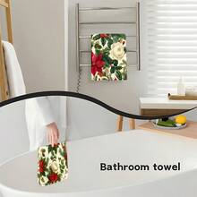 1 zestaw/2 szt./100 szt. Ręczniki kuchenne i ściereczki kuchenne z nadrukiem w kolorze Wintergreen, odpowiednie do dekoracji wnętrz w restauracjach, kuchniach, łazienkach, jako dekoracja imprezowa, prezent na festiwal, a także jako prezent świąteczny