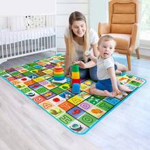 TAPETE INFANTIL PARA BEBÉ 2M * 1.90 CM - Multicolor - Ver 1