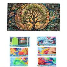 1 Set 30x60cm o 40x80cm Árbol de la Vida Soñado Pintura de Diamantes DIY Mosaico de Diamantes Redondos Bordado de Diamantes 5D Decoración Nórdica