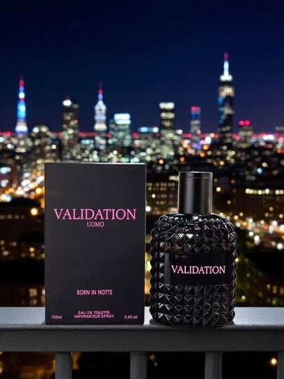 Validation UOMO – Perfume de 100ml para hombre, con notas amaderadas y orientales, ideal para personalidades elegantes y misteriosas, perfecto para oficina y reuniones familiares, con diseño moderno y elegante, aroma intenso y duradero. Regalo perfecto para Día de San Valentín, Día del Padre y Día de la Madre.