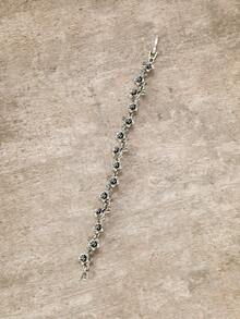 New Vintage Floral & Tree Design Bracelet, Unique Creative Accessory For Men & Women