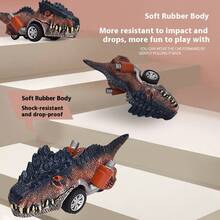 仿真恐龙回弹车生日礼物 - 圣诞礼物 - 完美礼物 - 礼品 - 彩色 - 查看 4