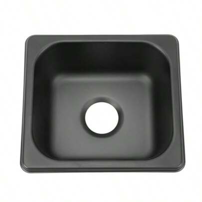 RV Sink 6.9 X 6.5 X 2.8 Single Bowl Sink Stainless Steel Undermount Bar Sink Scratch Resistant Fit For RV Boat Camper Home Kitchen