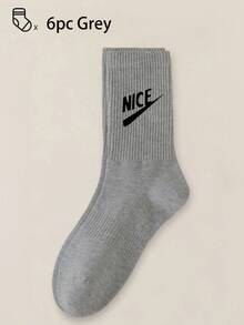 40pcs/30pcs/24pcs Unisex Comfortable Sports Socks, Men's Long Socks For Sports And Training, Women's Long Socks For Casual And Business Wear, Antibacterial, Soft, Black And White, Odor-Resistant, Moisture-Wicking, Lightweight And Comfortable, Suitable For Autumn/Winter, 20pcs/10pcs/8pcs/6pcs/4pcs/2pcs Set, Autumn