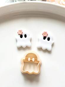 1/2/14 件万圣节粘土切割器，用于珠宝制作，哥特式南瓜骷髅耳环粘土工具，用于 DIY 饰品手工工艺品，帽子蜘蛛聚合物粘土模具，珠宝制作套件 - Clay Cutter - 查看 15