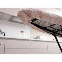 Large Ironing Board Replacement Cover With Drawstring, Fits Up To 123x39 Cm - 心型粉紅色 - 查看 4
