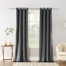 1 Set Of Modern Design Curtain Rods, 1 Inch Diameter Metal Modular Free Combination Barrier-Free Appearance Living Room Curtain Rods, Multiple Specifications 48 Inches - 144 Inches Window Decoration Curtain Rods, Solid Aluminum End Cap Bedroom Curtain Rods, Suitable For Home Decoration, Apartments, Bathroom Decoration, Dormitories, Outdoor (Gold, Black, Silver) - 銀色 - 查看 2