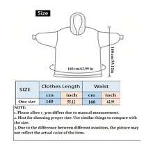 Oversized Blanket Hoodie, Hooded Blanket For Women, Solid Color Ultra Soft Warm Wearable Blanket Sweatshirt Women Men Adult, Gift For Ladies - Multicolor - View 4
