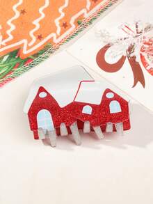 1pc Christmas New Snowman Hair Clip, Christmas Tree Hair Clip, Unique Personalized Hair Claw Clip Winter Hair Accessories Elegant Hair Clutch