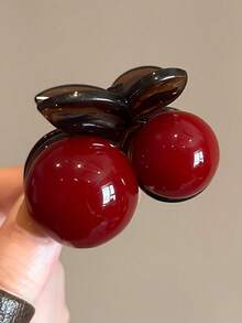 2 chiếc kẹp tóc nhỏ màu đỏ anh đào dành cho nữ, kẹp tóc mái, kẹp tóc lệch bên, kẹp tóc đuôi ngựa cao, phụ kiện tóc kẹp thời trang, kẹp tóc mùa đông, kẹp tóc mùa hè, kẹp tóc đi biển, kẹp tóc đi nghỉ mát. - Nhiều màu - Xem 6