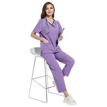 Hohe Wiederkaufrate! Hautfreundlicher & atmungsaktiver Handwasch-Kittel für Frauen, schnelltrocknend, weich & locker geschnitten, Laboruniform, so bequem, dass Sie ihn nicht ausziehen möchten, von Stammkunden sehr empfohlen