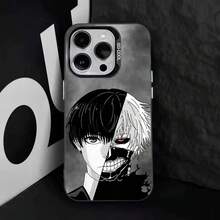 Funda de Teléfono Anime  para 17,16,15,14,13,12,11,Pro,Max,Plus,E Anti Caída Negra Mate Dura - z3 - Ver 2