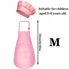 2Pcs/Set Toddler Art Smock With Hat - Kids Long Sleeve Waterproof Painting Apron For Mess-Free Painting, DIY Crafts & Play - Multicolor - View 15