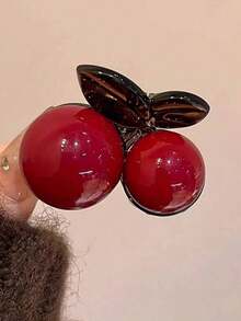 2 chiếc kẹp tóc nhỏ màu đỏ anh đào dành cho nữ, kẹp tóc mái, kẹp tóc lệch bên, kẹp tóc đuôi ngựa cao, phụ kiện tóc kẹp thời trang, kẹp tóc mùa đông, kẹp tóc mùa hè, kẹp tóc đi biển, kẹp tóc đi nghỉ mát. - Nhiều màu - Xem 7