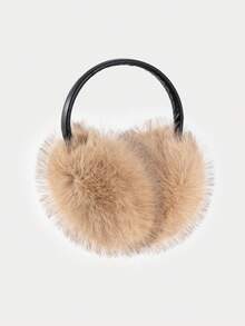 1pc Men's Plush Ear Warmer, Versatile And Fashionable Cold Weather Accessory